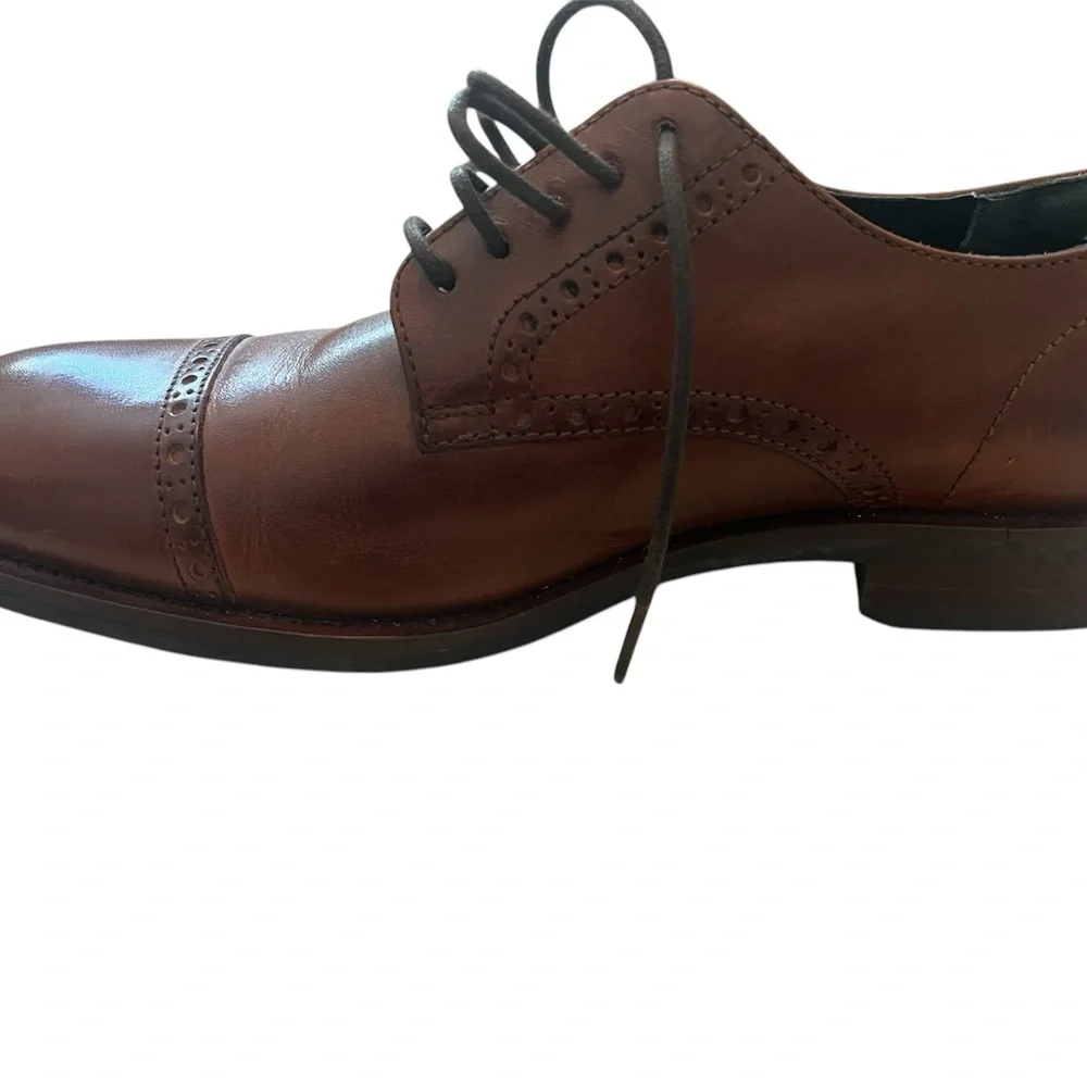 Cole‎ Haan Men's Jefferson Grand Cap Toe Oxford -British Tan - US 8M